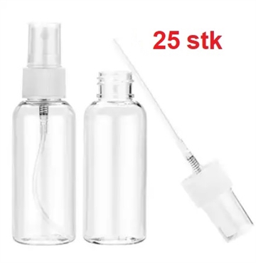 25 STK 30ML SPRAYFLASKE MED SPRAY